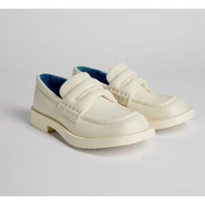 CamperLab Mil 1978 Padded Leather Loafers 37 US 7 Womens Ivory Camper Lab $245